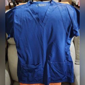 Women's Navy Scrub Set